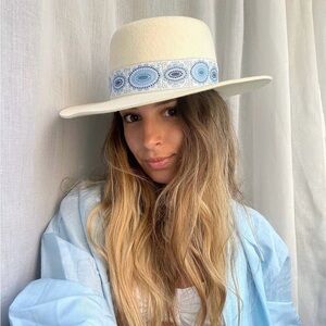 Lack of Color Azure Lolita Hat